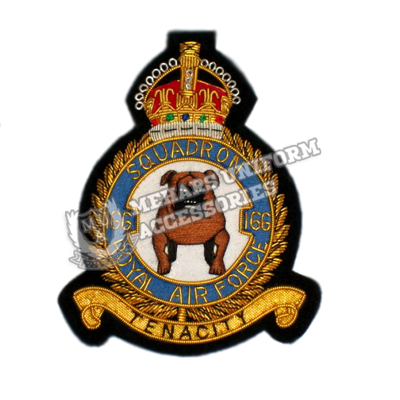 166 Squadron Blazer badge Royal Canadian Air Force RCAF