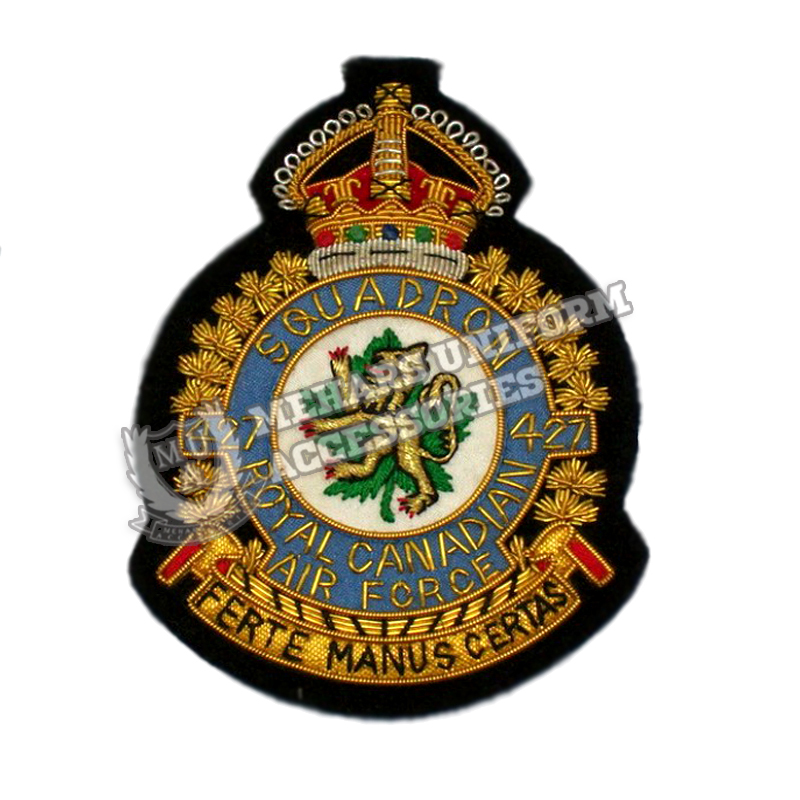 427 Squadron Blazer Badge Royal Air Force RAF