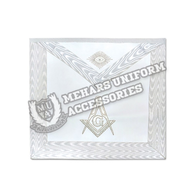 White-Master-Mason-Masonic-Apron