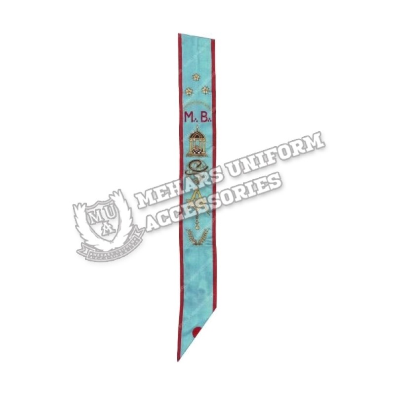Masonic regalia sashes