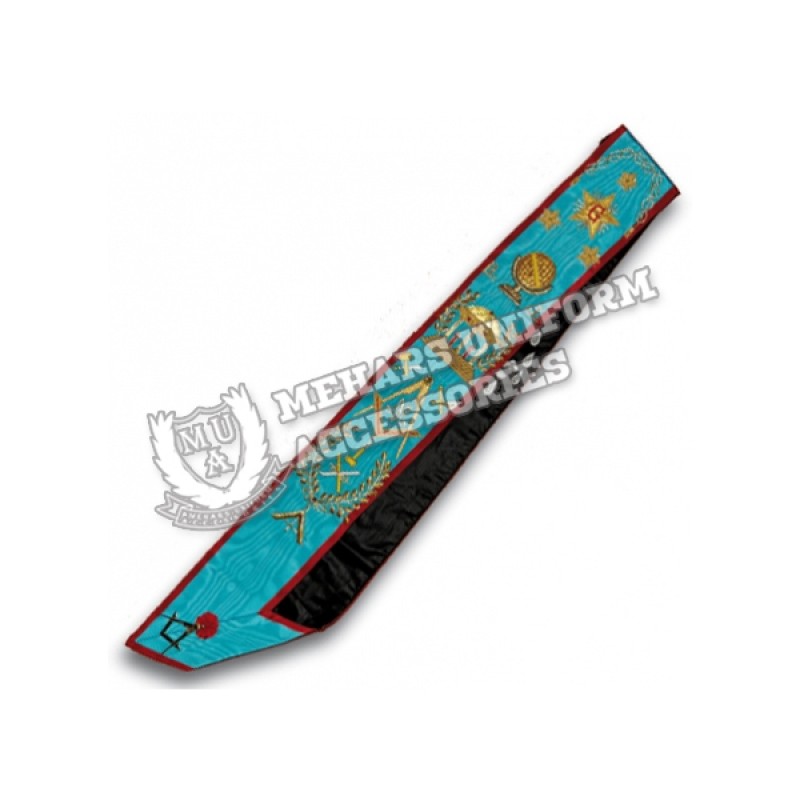 Red Cross Masonic Companions Sash