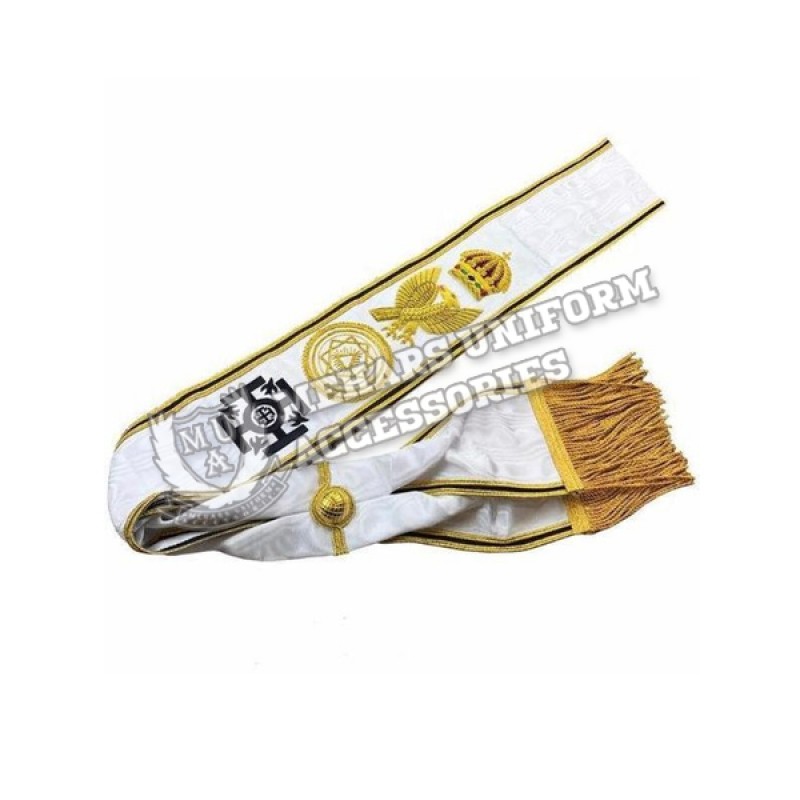 Masonic regalia sashes