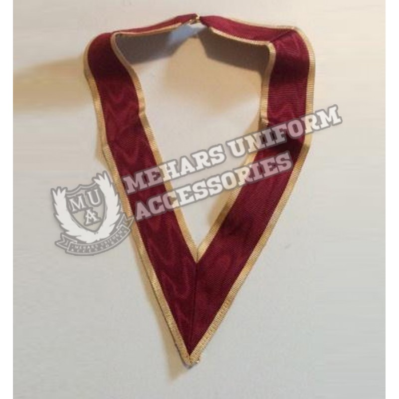 Red Collaret with Gold Trim 10 inch